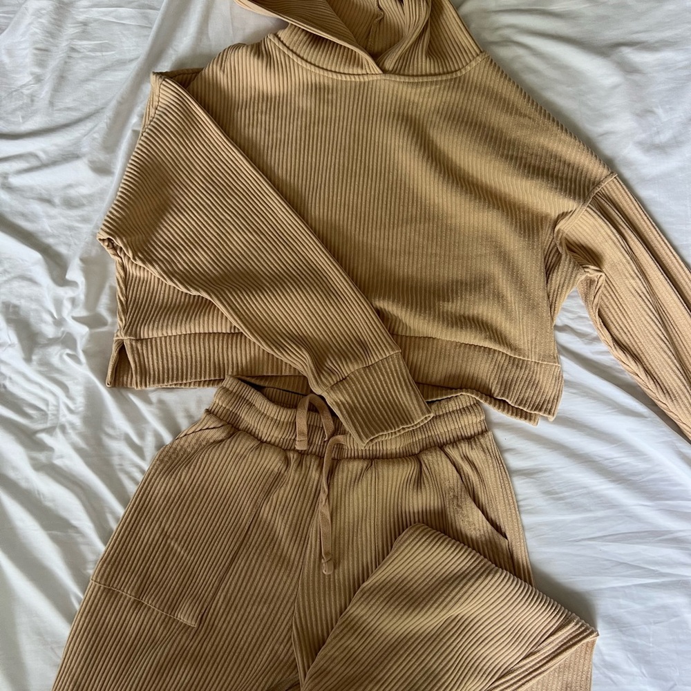 Better Together Ribbed Lounge Set